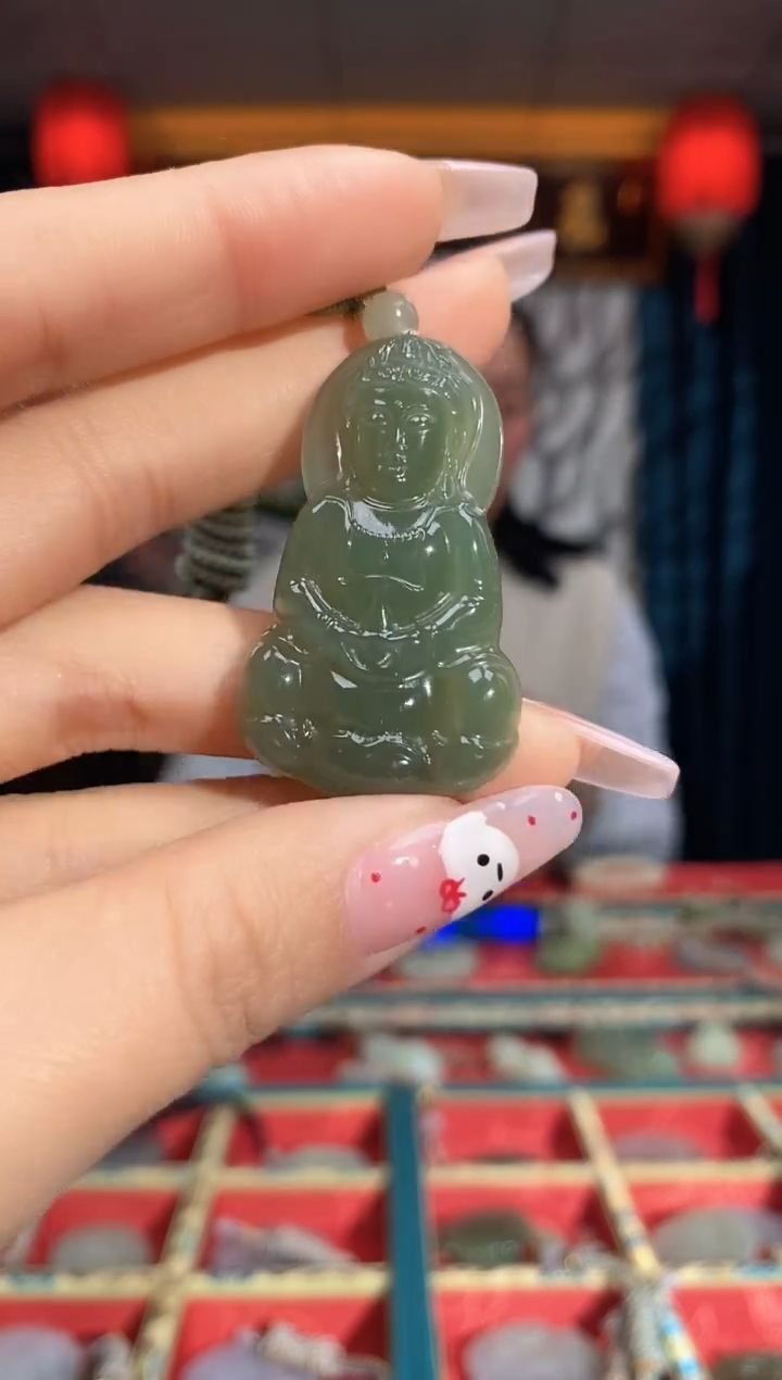 【闪购商品】和田玉颈饰未镶嵌观音