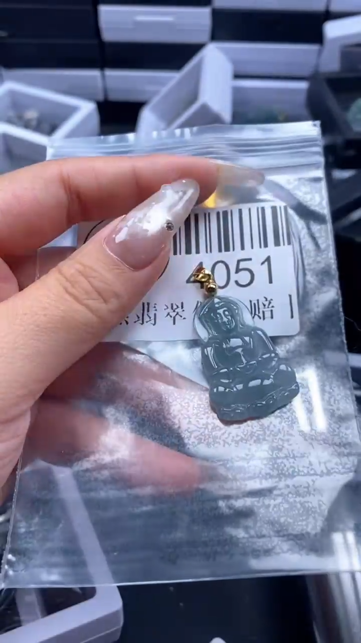 颈饰未镶嵌翡翠4051