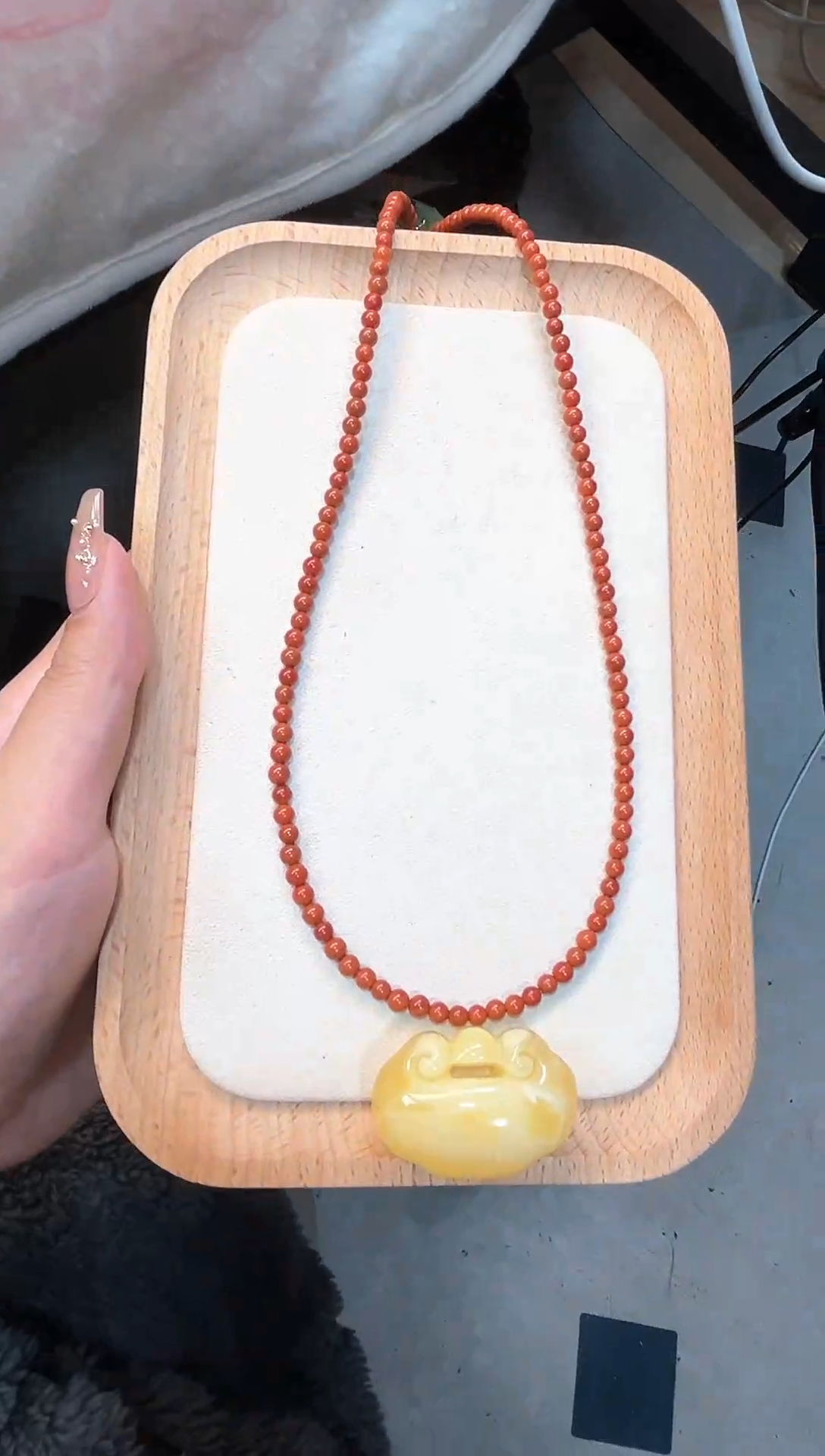 【闪购商品】琥珀珠宝奇石未镶嵌蜜蜡锁