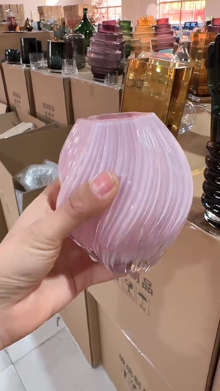 【闪购商品】玻璃粉色麦芽糖1