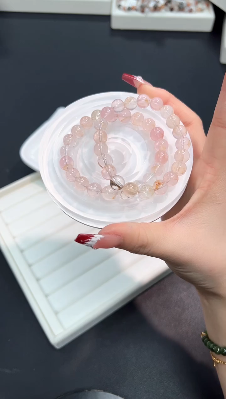 【闪购商品】水晶手串未镶嵌18F多样性发其一/1组默认微瑕