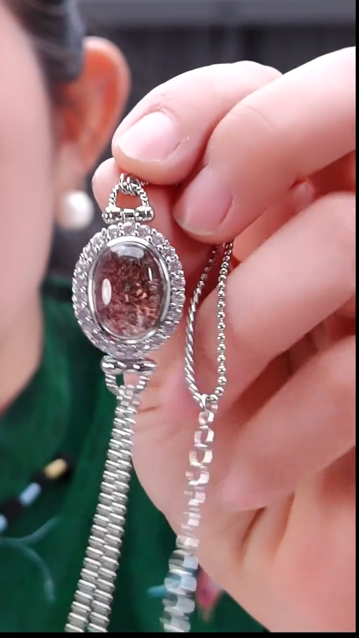 颈饰未镶嵌水晶0849四季蛋面手链