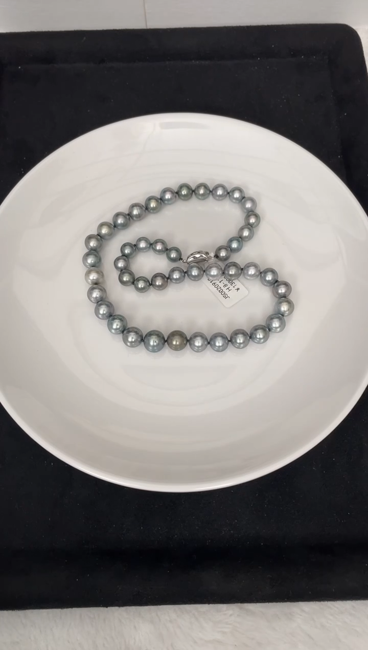 【闪购商品】海水珍珠项链未镶嵌大溪地8-11mm（多样性发一）