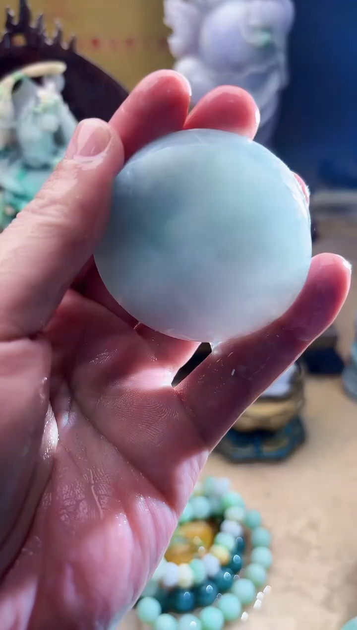 未镶嵌挂件翡翠A货张麦9673