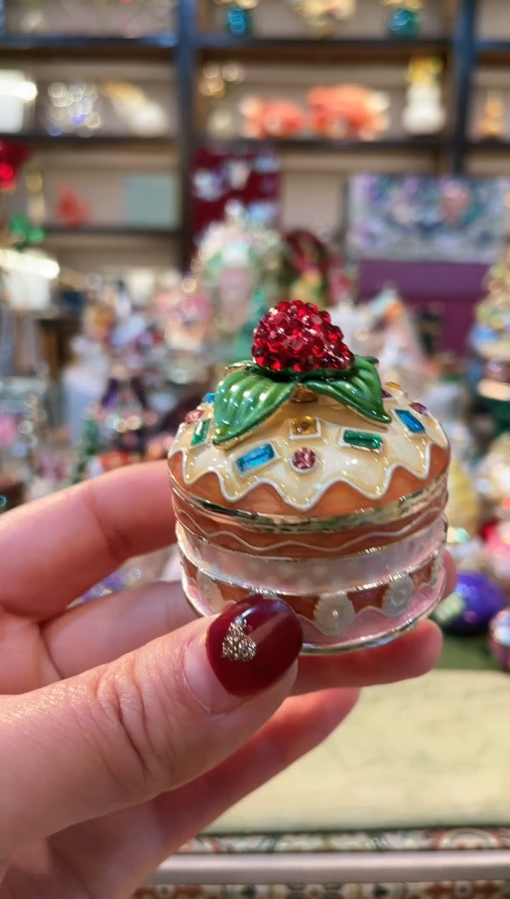 【闪购商品】精致珐琅彩首饰盒