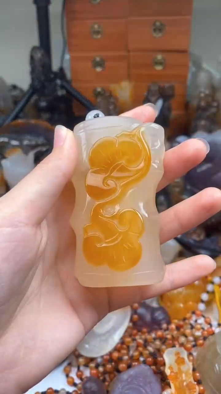 【闪购商品】玛瑙/玉髓颈饰未镶嵌AA