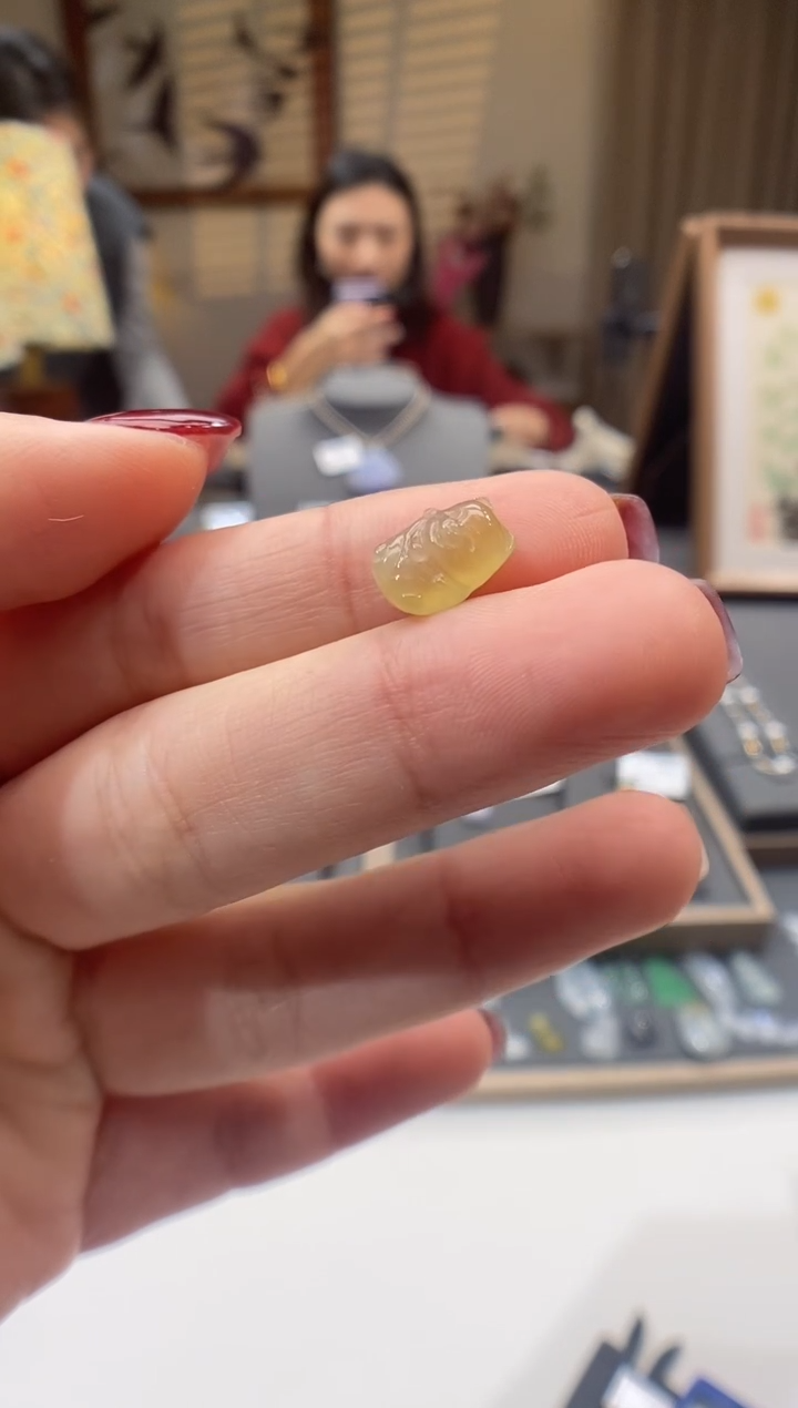 【闪购商品】翡翠颈饰未镶嵌猫