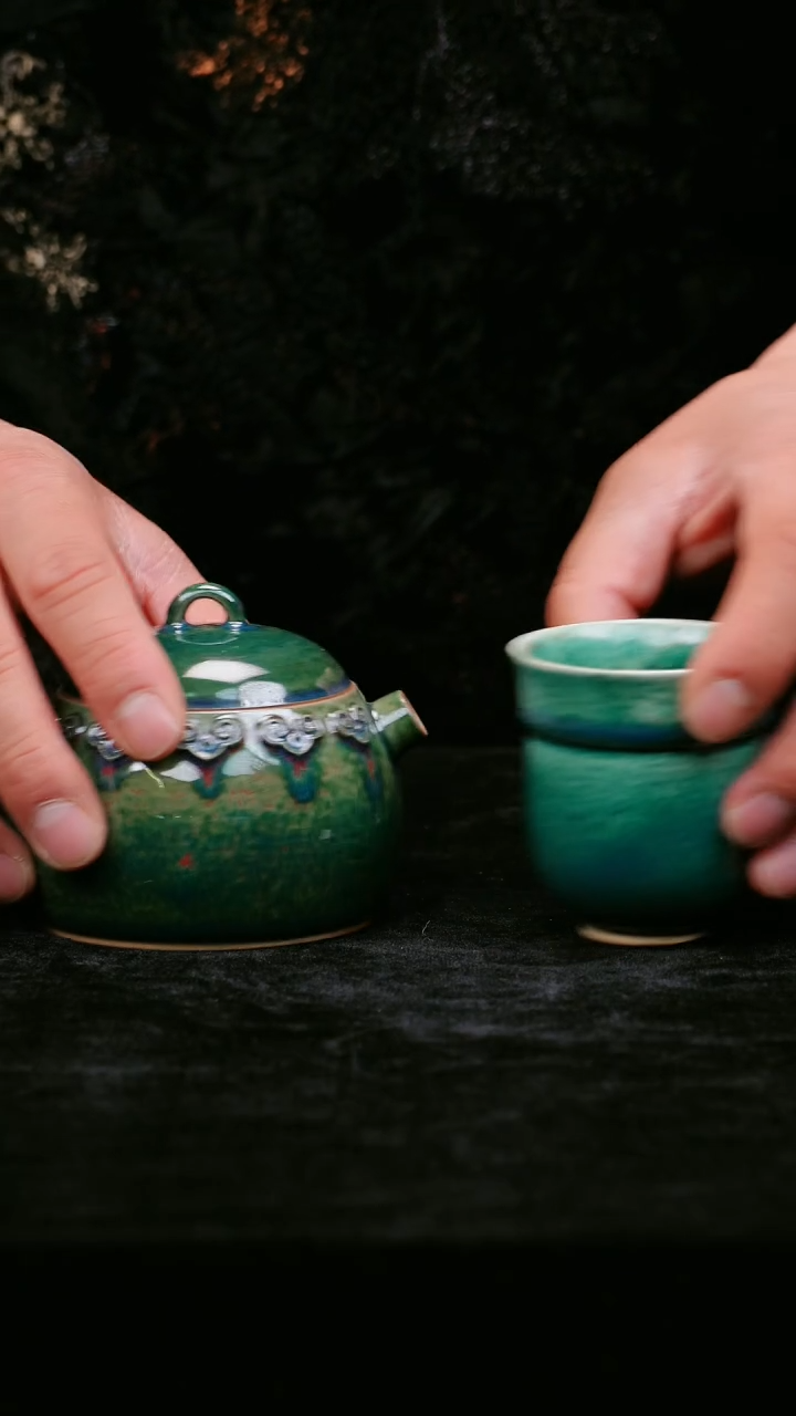 【闪购商品】瓷片095有老师钧瓷原产地