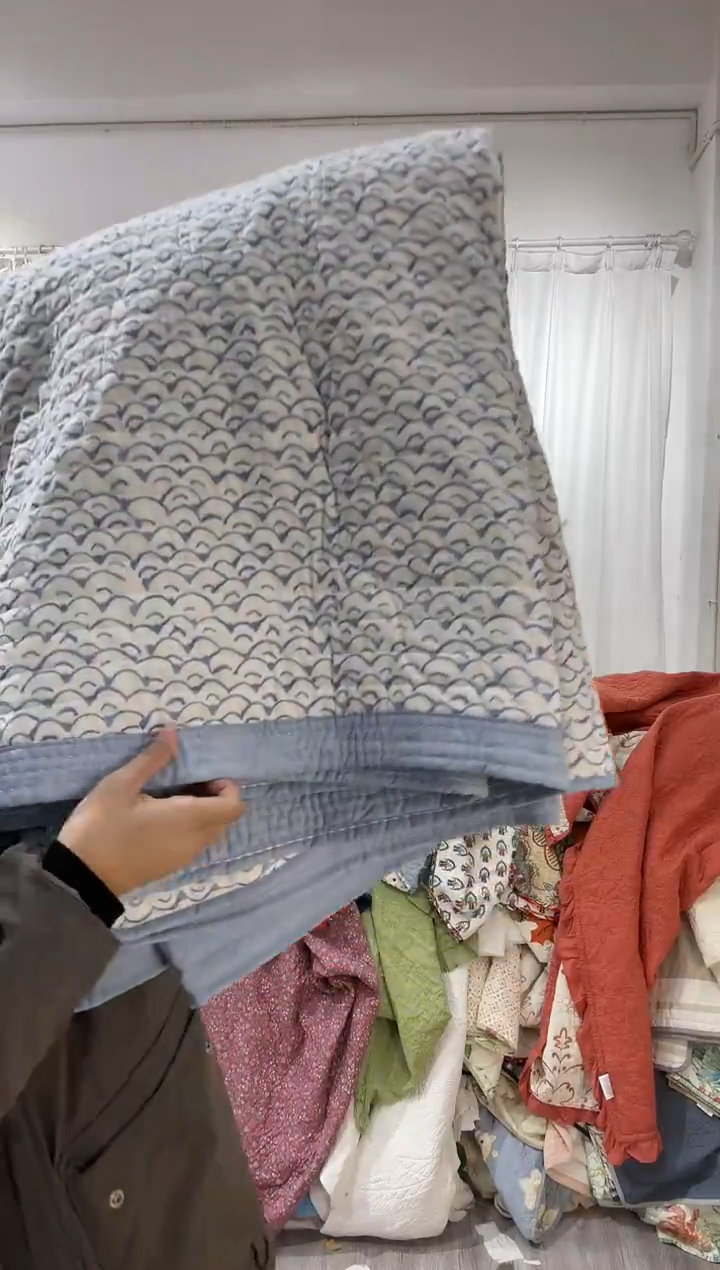 棉230*260纯棉床盖61号微瑕