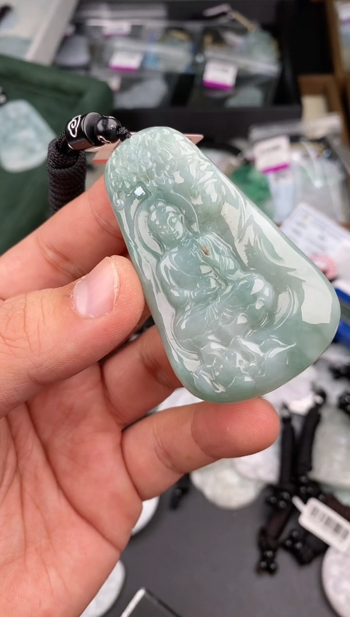 【闪购商品】翡翠颈饰未镶嵌  天然翡翠，一物一图