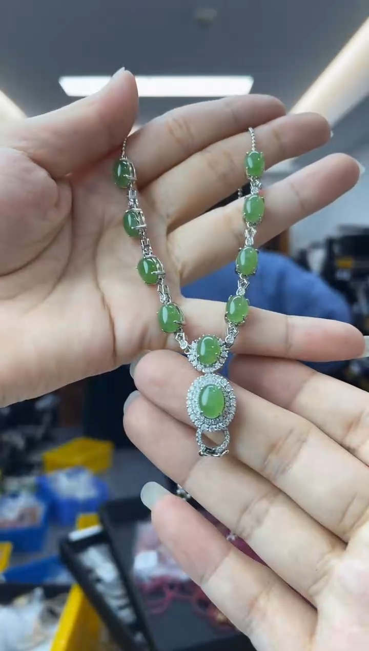 【闪购商品】和田玉·银S925镶嵌多样性一件发货