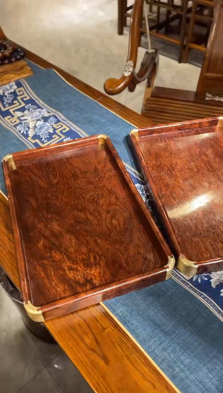 花梨木类花梨木 工艺品 茶盘专用链接 随机发货