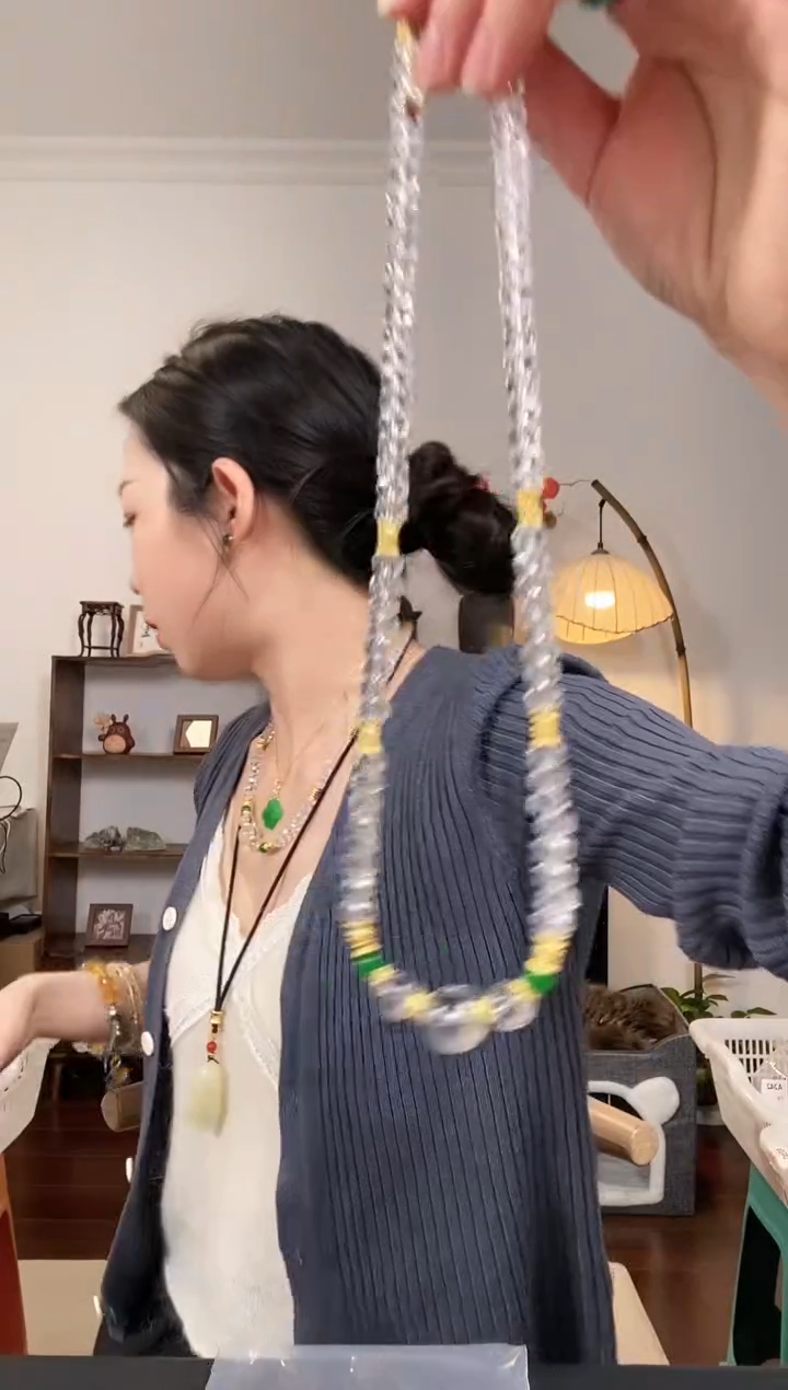 【闪购商品】琥珀颈饰未镶嵌A346AAAAA