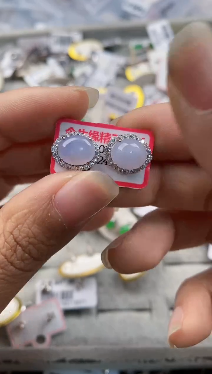 银S925镶嵌戒指翡翠333---6