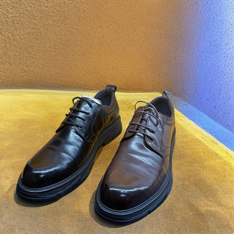 2025年新款男士休闲皮鞋