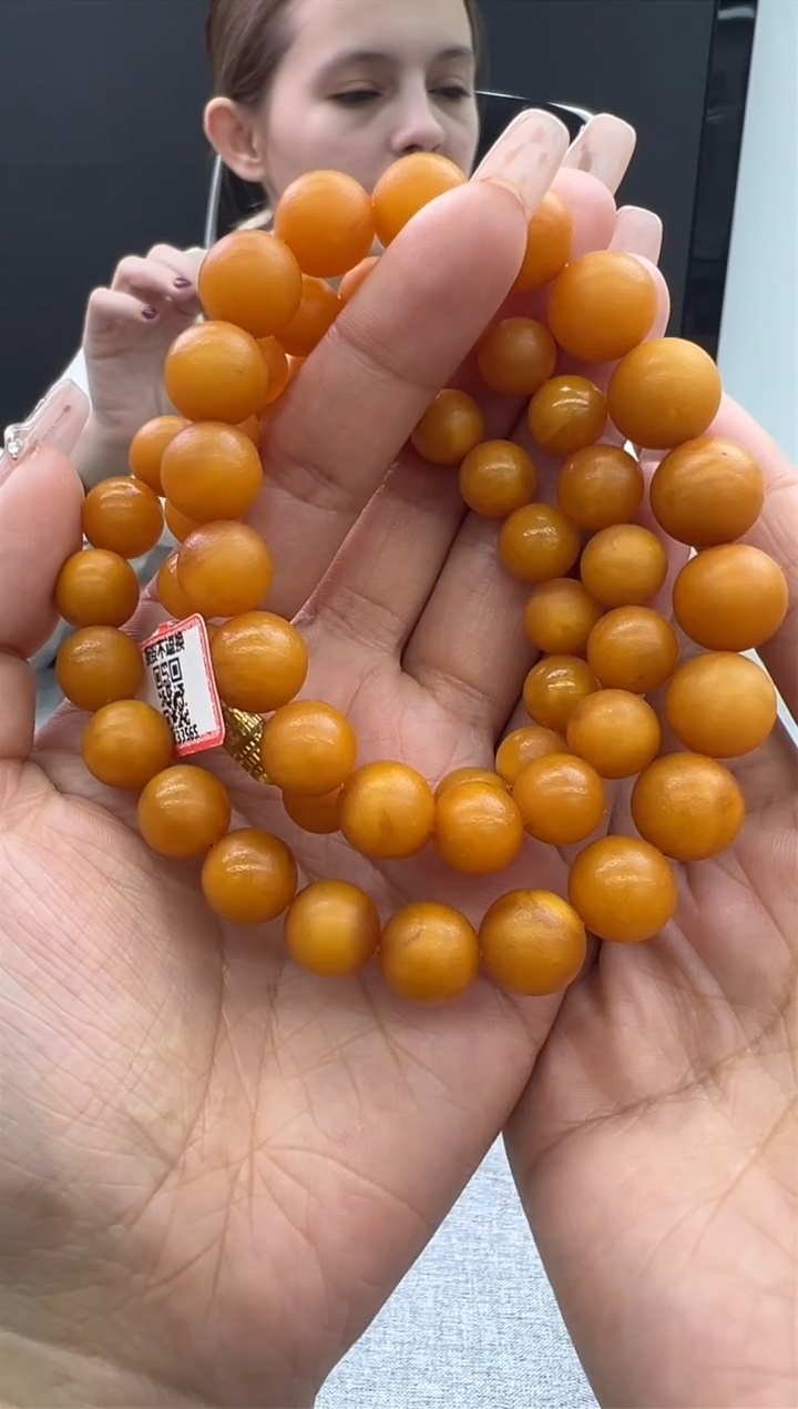 【闪购商品】琥珀颈饰未镶嵌619秒拍号