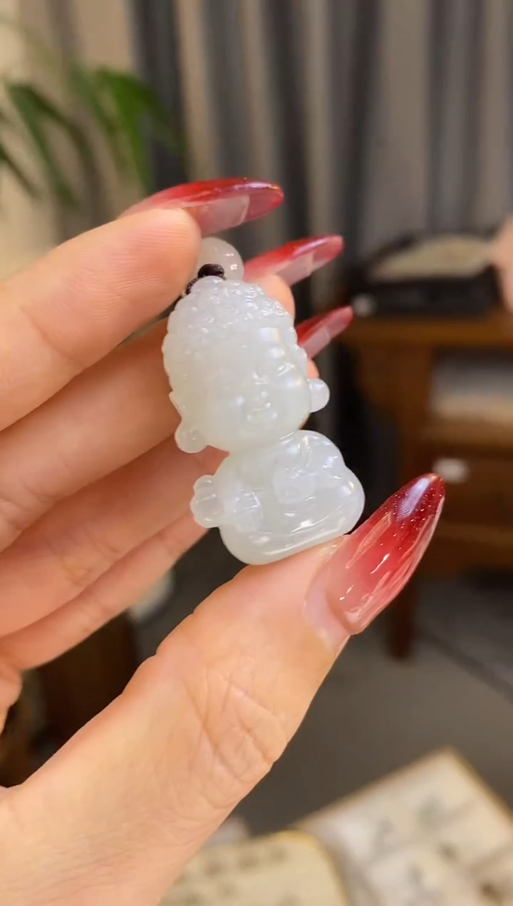 【闪购商品】翡翠吊坠(不含链)未镶嵌宝宝佛