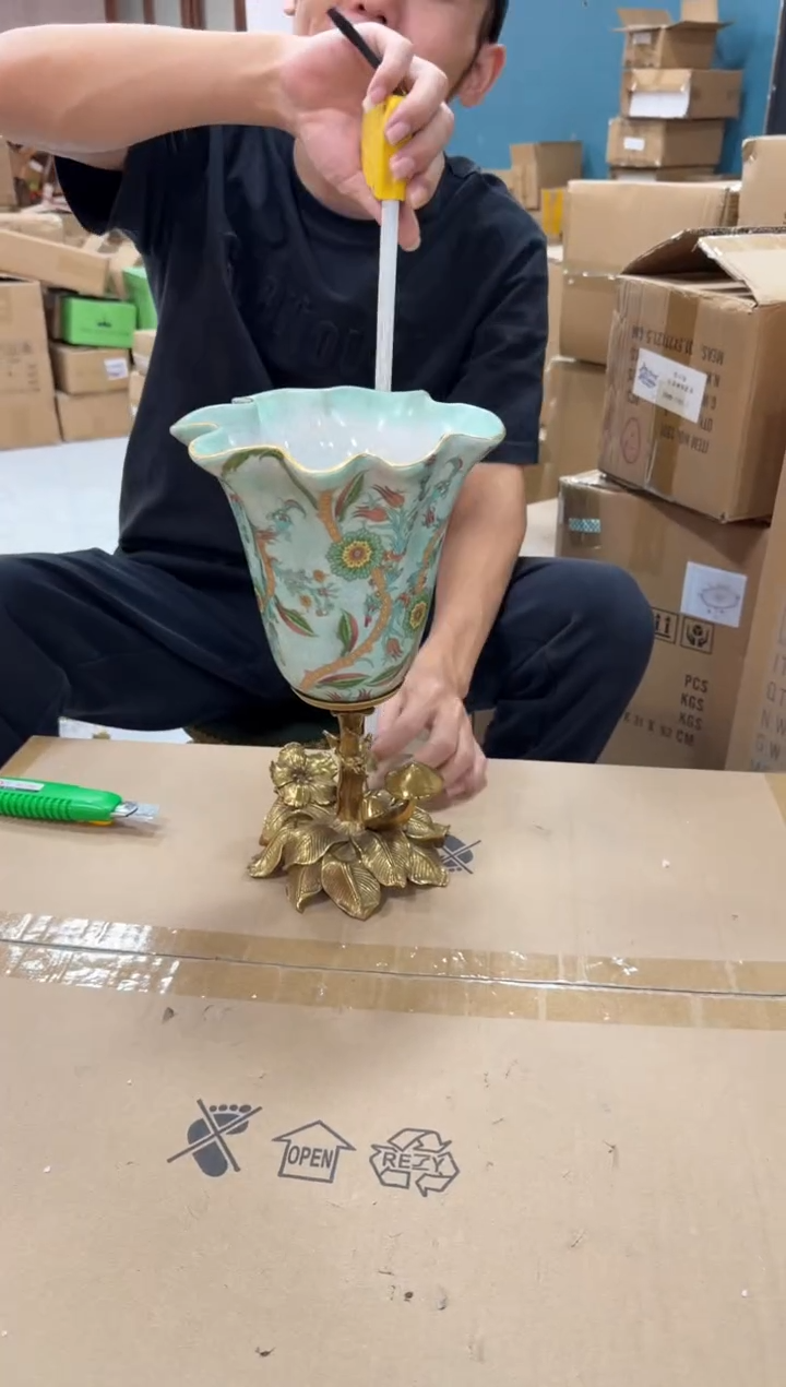 黄铜黛姿家居装饰品摆件