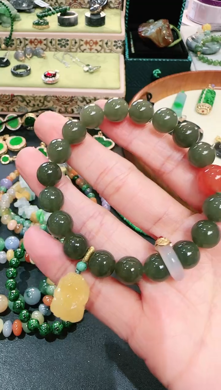 【闪购商品】和田玉珠串未镶嵌珠串