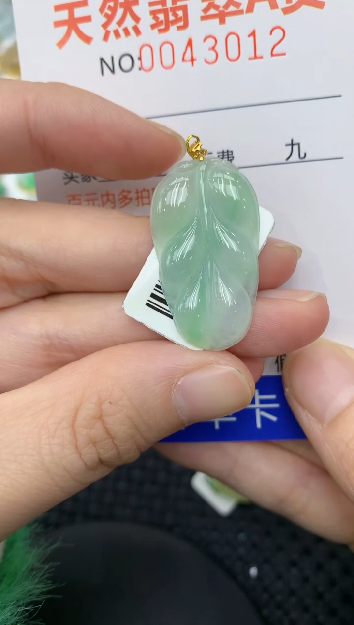 【闪购商品】翡翠颈饰18K金镶嵌11111111