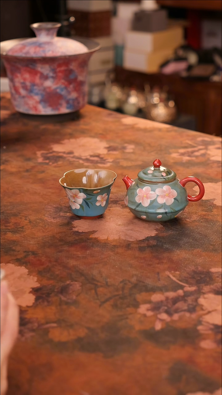 【闪购商品】陶瓷茶具（无礼盒无茶盘）@@A12070