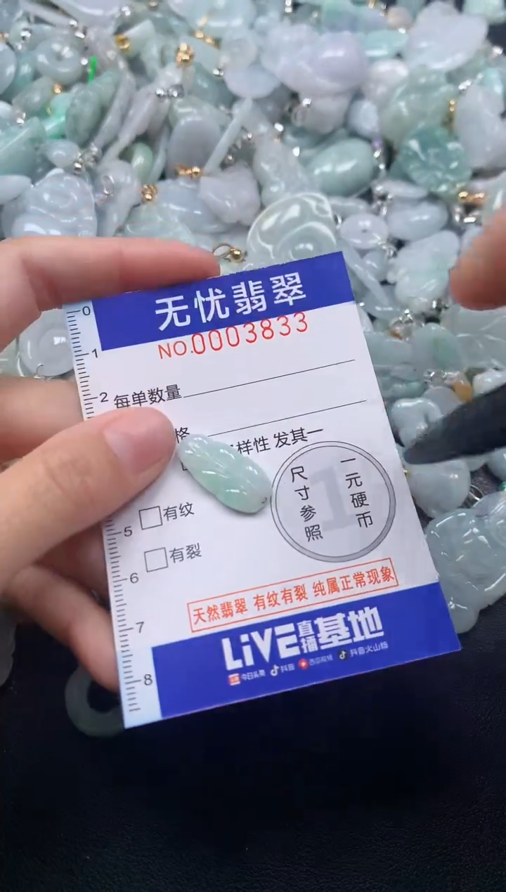 颈饰未镶嵌翡翠3833