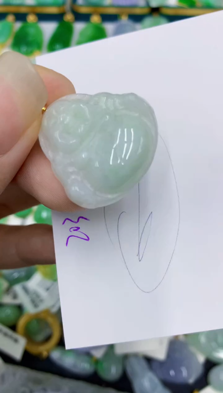 翡翠未镶嵌颈饰1111111111