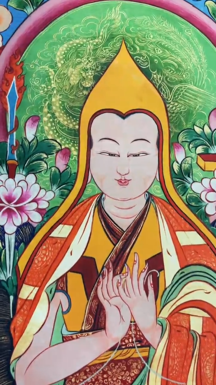 装裱画唐卡艺术精美绘画作品TK16057