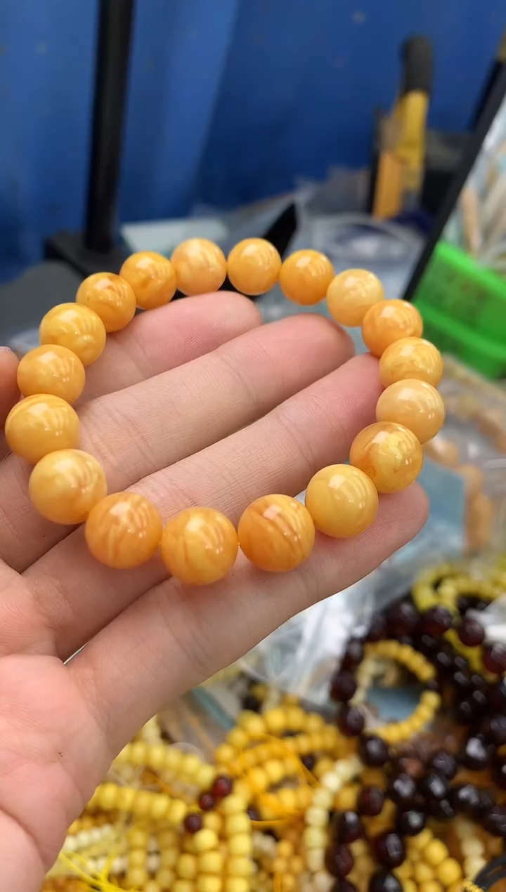 裸石蜜蜡未镶嵌女****我手串