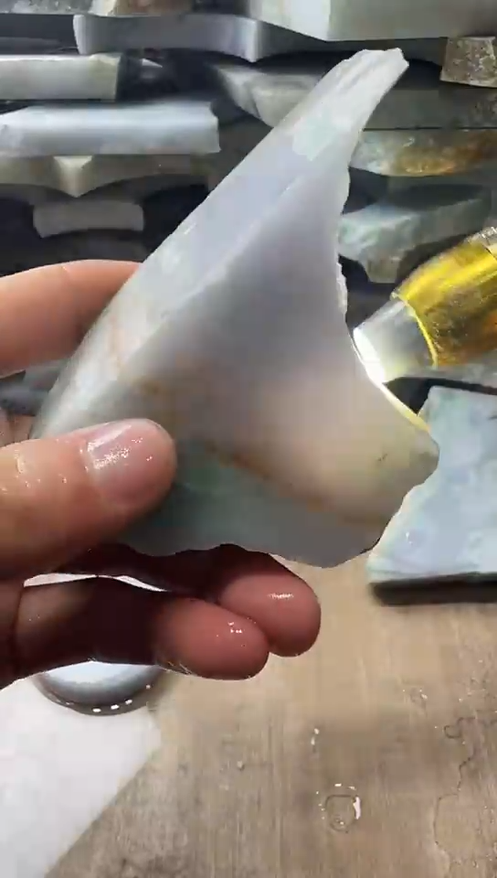 裸石翡翠天然翡翠A货花372