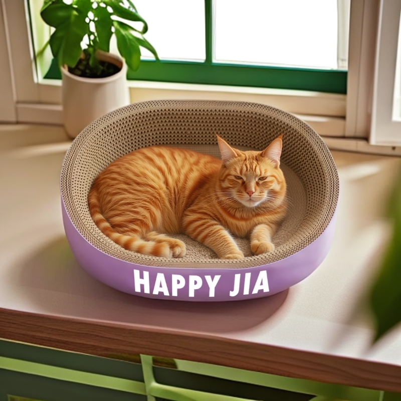 巨无霸超大号紫色猫抓板窝耐磨猫窝猫咪抓盆大号抓耐抓四季通用
