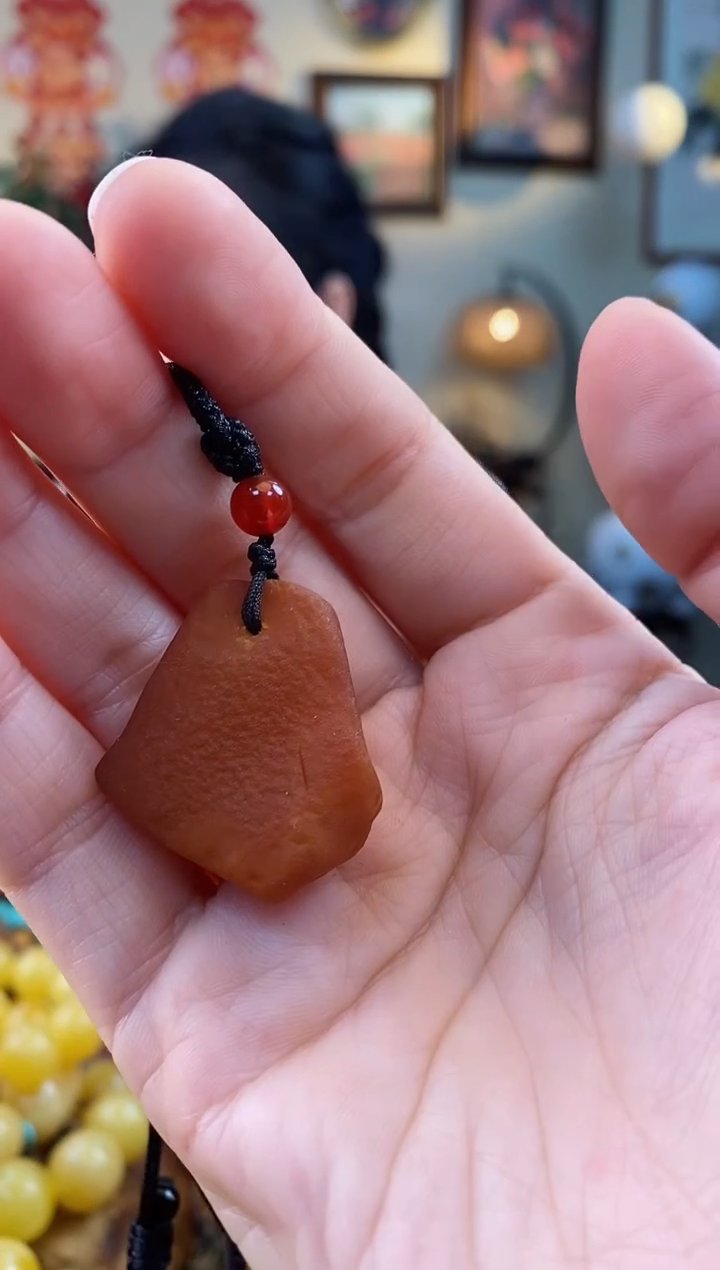 【闪购商品】琥珀颈饰未镶嵌吊坠