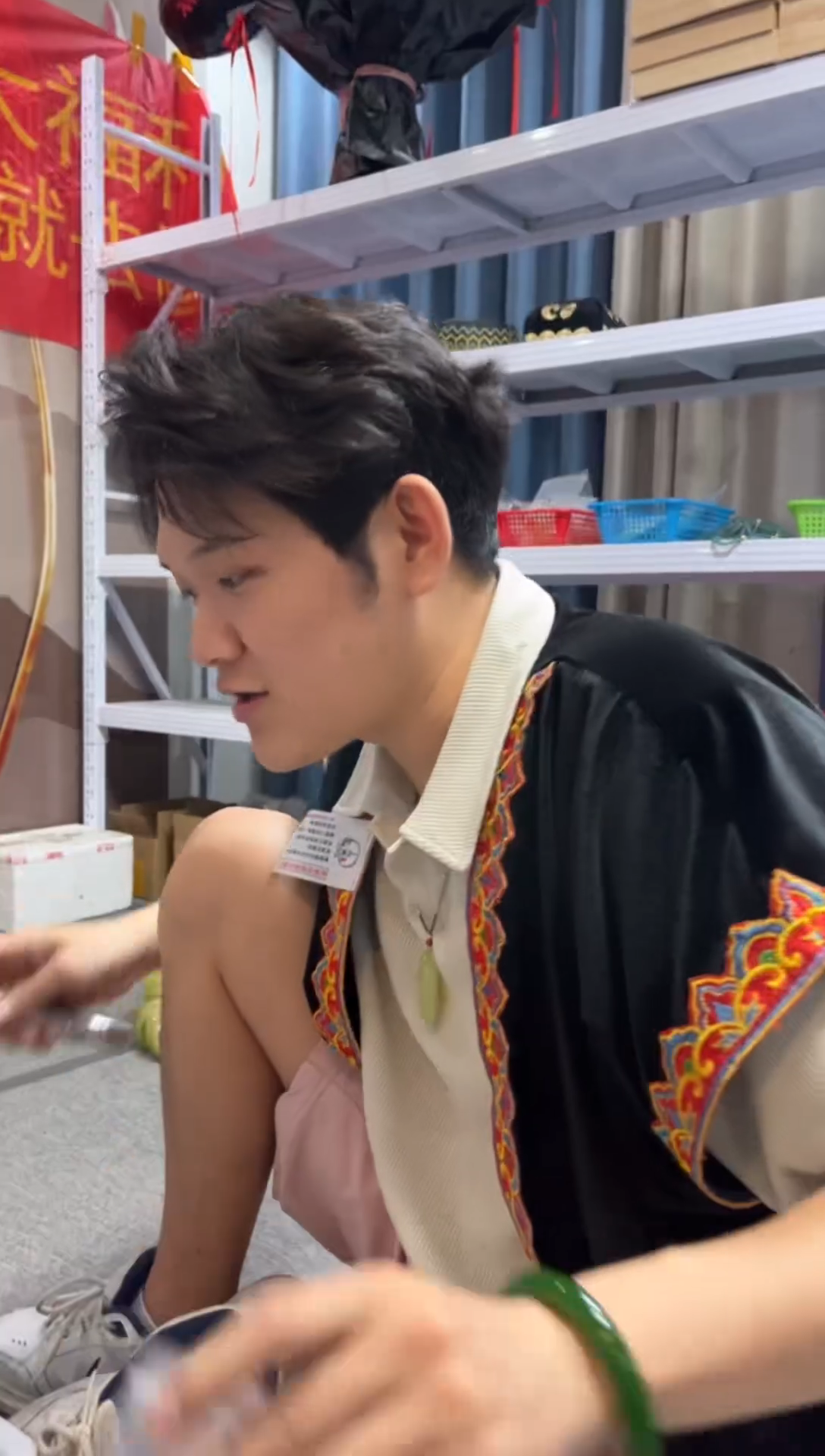 和田玉手镯未镶嵌冰烟紫叮当58
