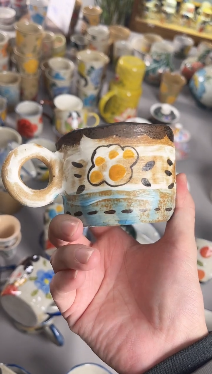 【闪购商品】瓷片景德镇手绘高温釉下彩