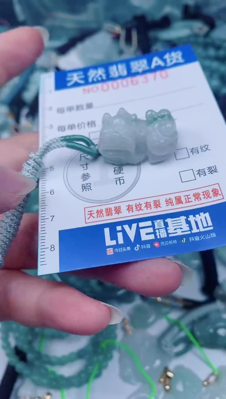 颈饰未镶嵌翡翠00006370