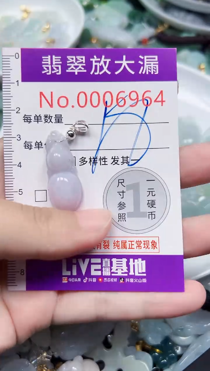 颈饰未镶嵌翡翠6964