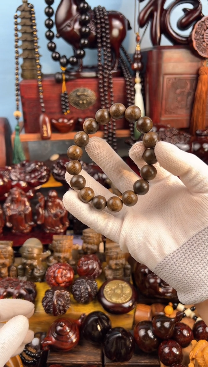 【闪购商品】木印达单圈手串带礼盒