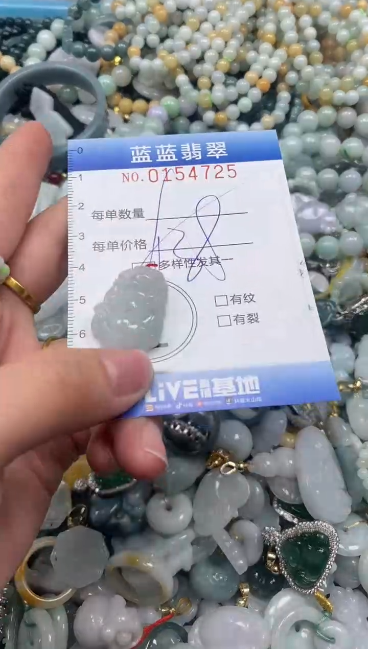 【闪购商品】翡翠颈饰未镶嵌闪购0154725多样性发其一