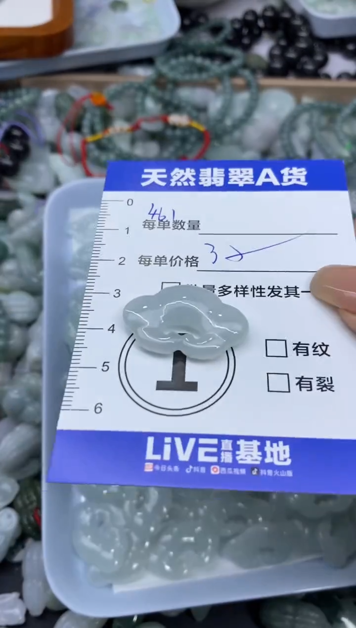 颈饰未镶嵌翡翠天然翡翠A货批量多样性发一件