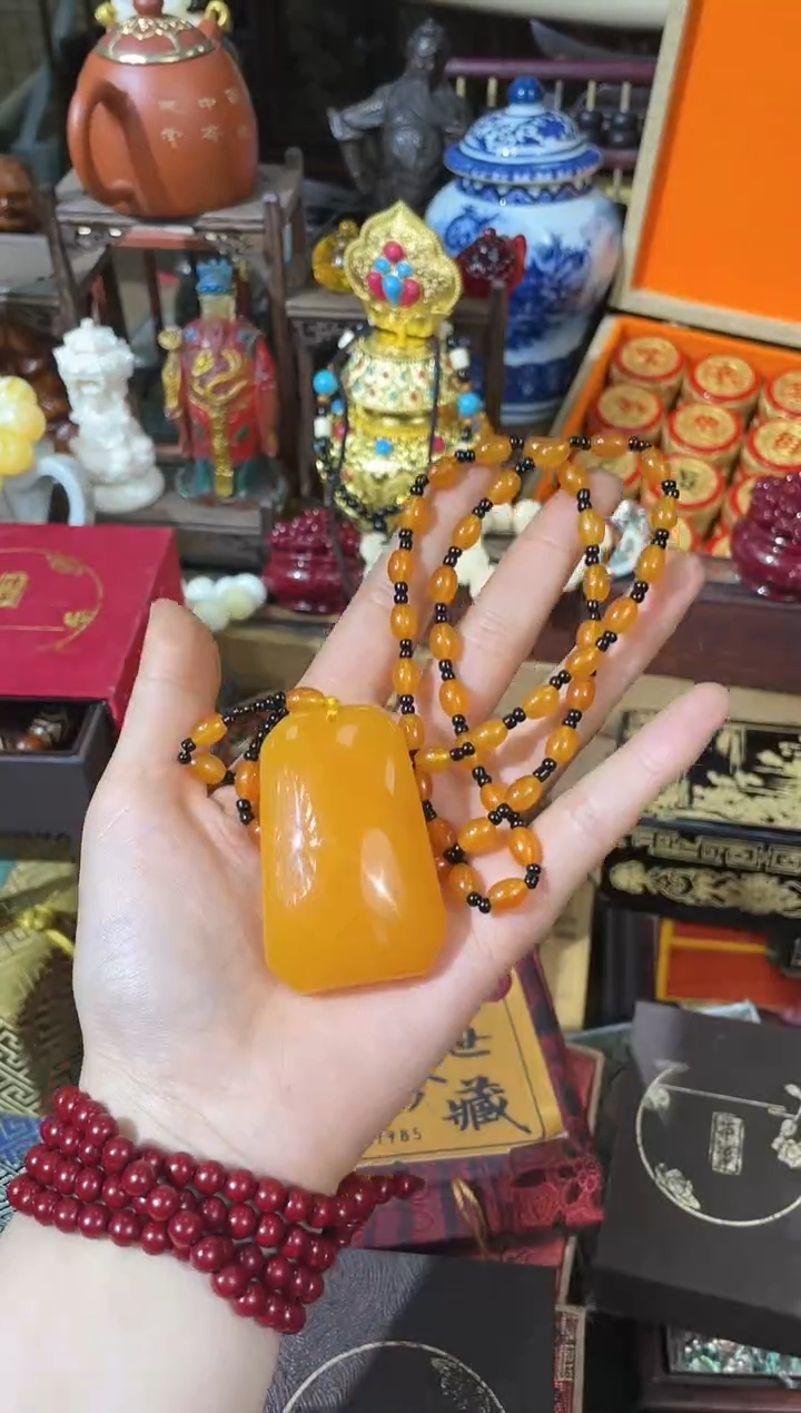 【闪购商品】蜜蜡颈饰未镶嵌老妹专属链接心意