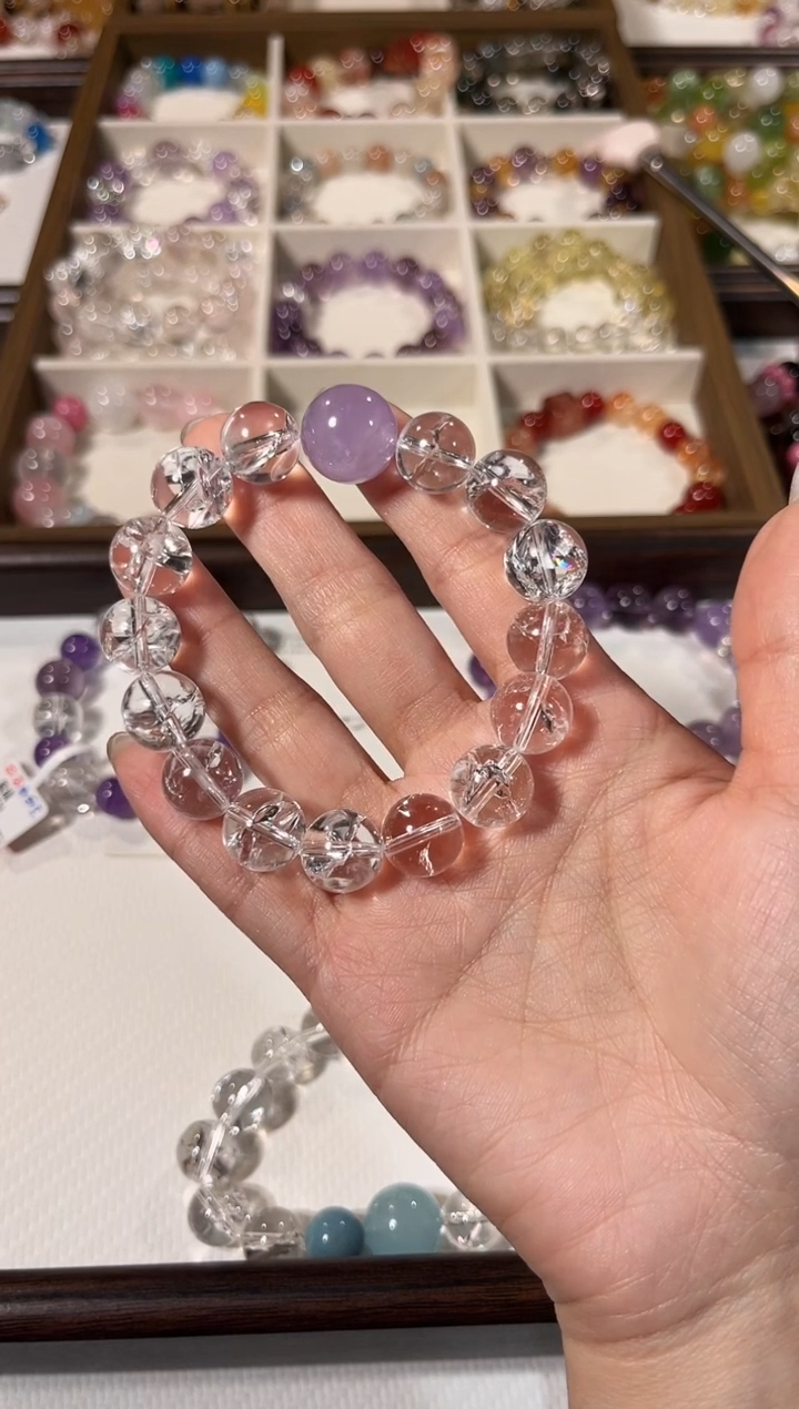 未镶嵌手链水晶01