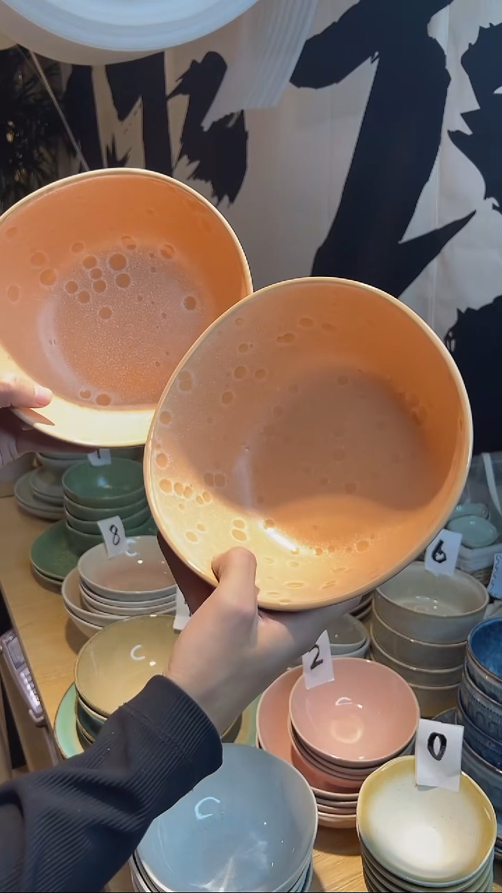 陶26高温釉下彩陶瓷餐具默认微瑕