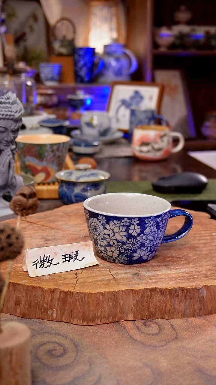 杯子万花手工手绘手工手绘