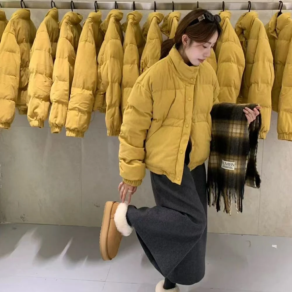 【老板专属7007】2024新款外套女冬棉服新款加绒加厚设计感时尚百搭