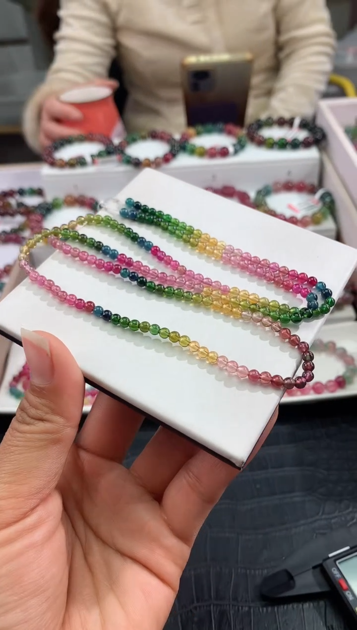 【闪购商品】碧玺手串未镶嵌 多样性发一条