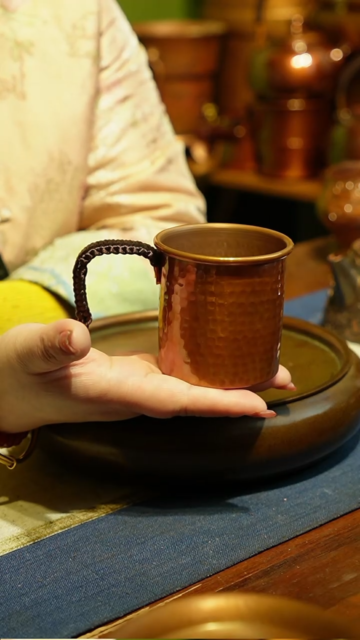 【闪购商品】纯紫铜小号咖啡杯