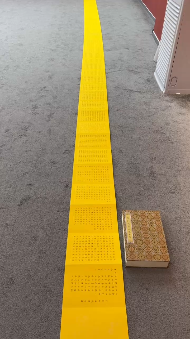 【闪购商品】书法金刚经册页寇永泉作品