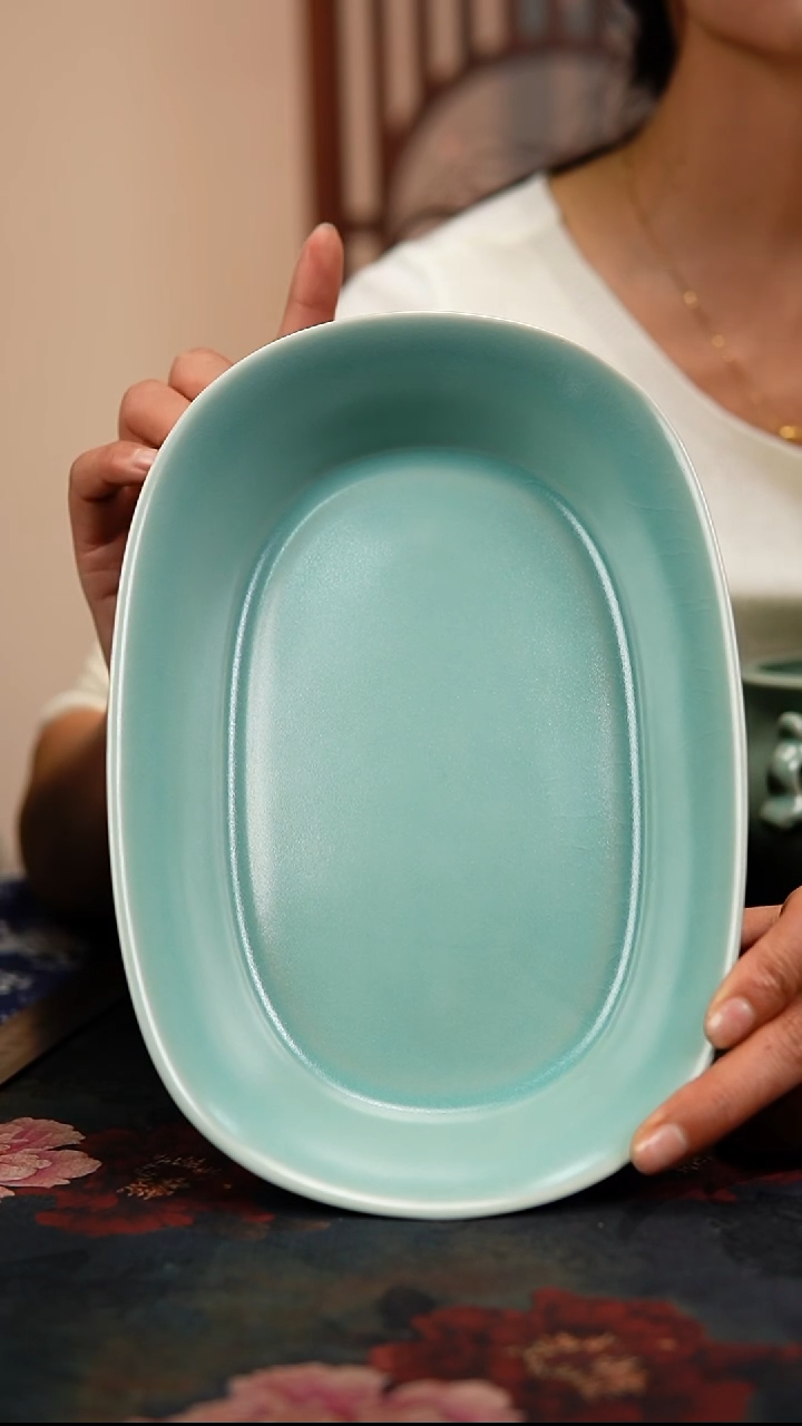 瓷片原产地原矿釉汝瓷