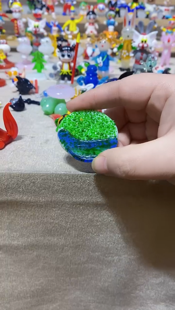 【闪购商品】琉璃手工艺品底座