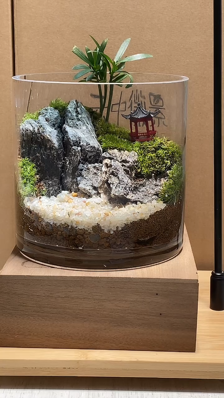 【闪购商品】孤品圆缸小亭子款